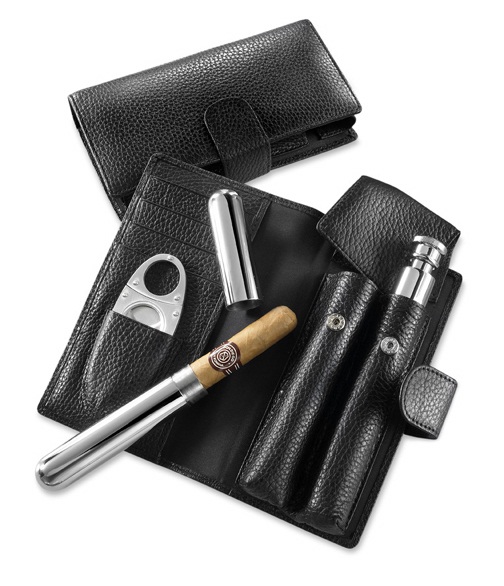 Cigar/Flask Set